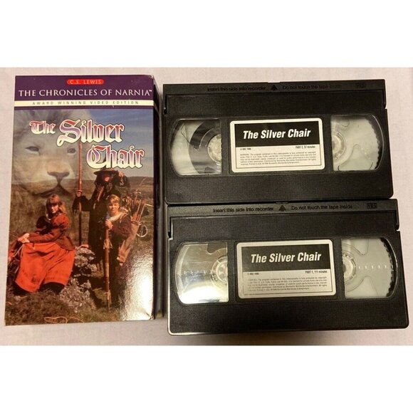 The Chronicles Of Narnia 3 VHS Box Set 1990 Edition - Picture 3 of 6
